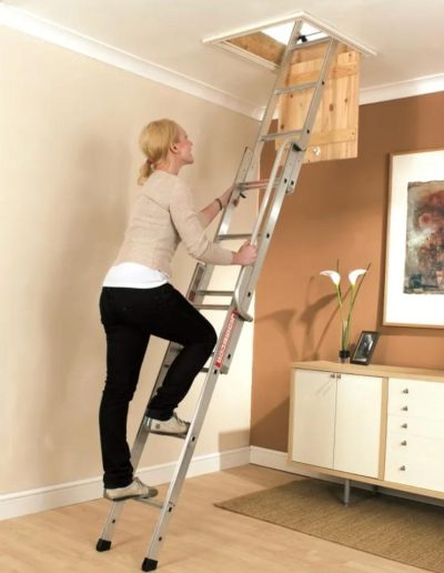 3 section loft ladder